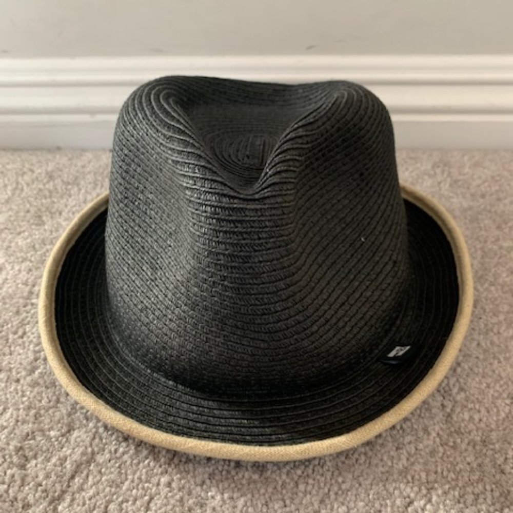 Block Headwear Fedora for Men, Black, Size L